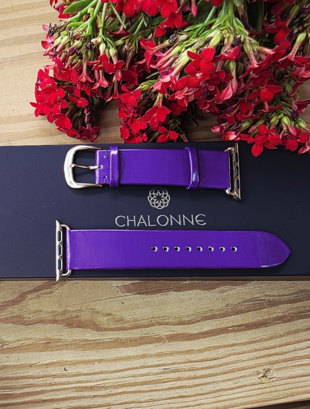 CHALONNE 'Liquid Purple' Apple Watch Strap - 38mm-41mm